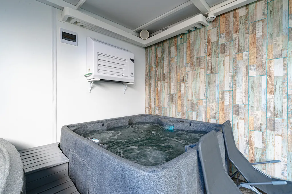 Апартаменты с панорамным видом на море, бассейном и SPA в 40 м от моря