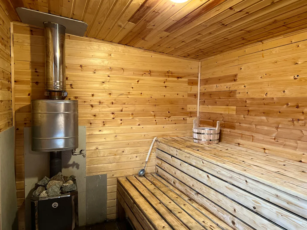 Современный коттедж с удобствами рядом с Фетисов Ареной Баня и чан