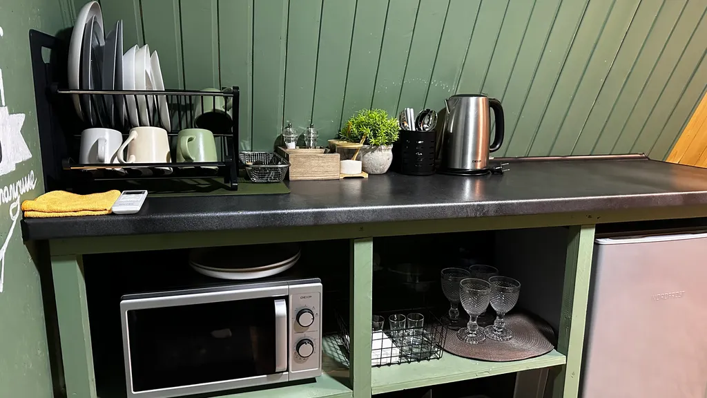 Уютный дом с видом на озеро