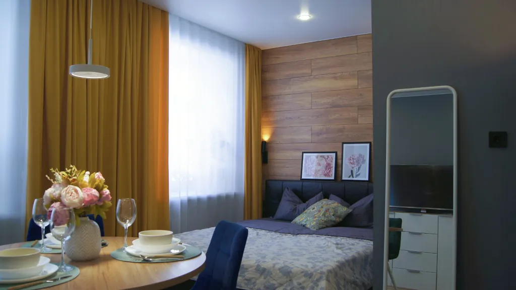 Стильная евро-двухкомнатная квартира на Томск1