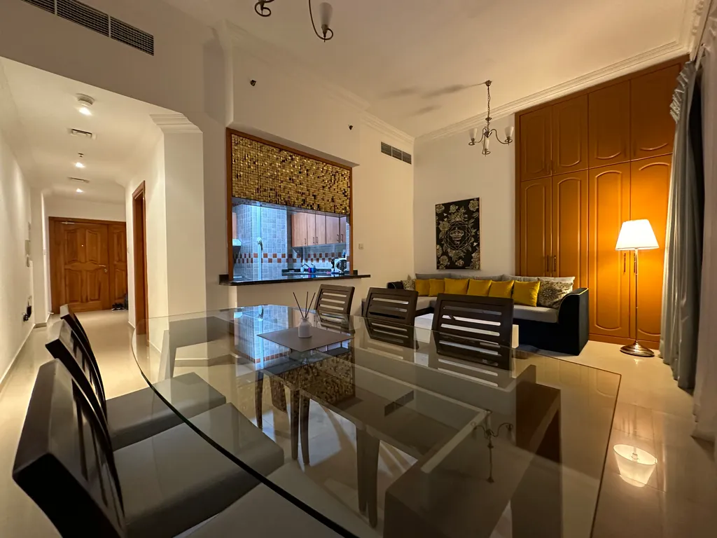 Апартамент с 2 спальнями и прекрасным видом на Марину