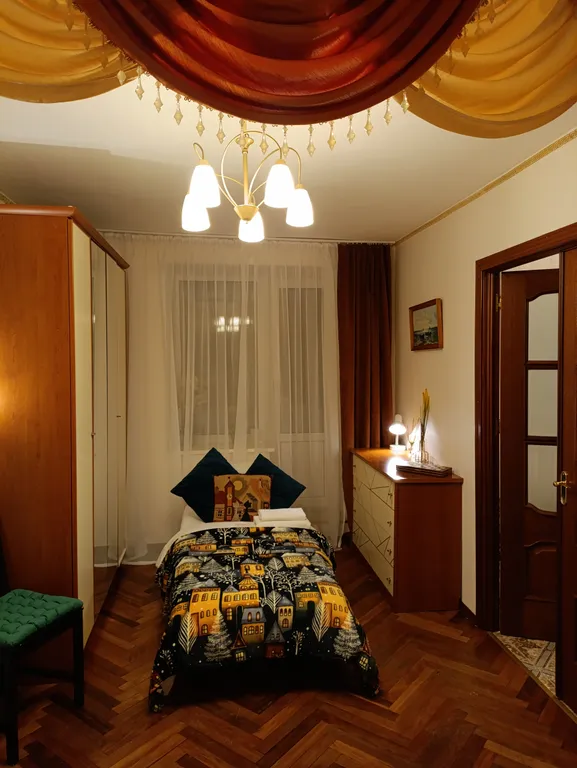 Квартира Квартира Евро-двушка с камином у Екатерининского дворца — Пушкин