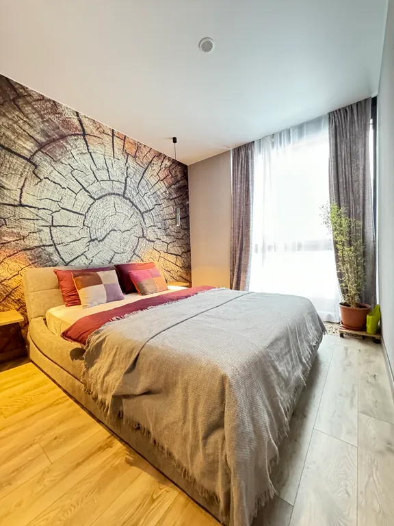 "Охта  Адвент" 53 м. "Лес" с камином у курорта