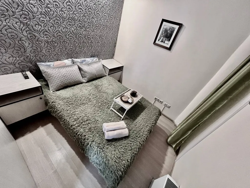 Квартира 1+ евро семейные апартаменты, центр, парковка, кафе, вояж, гудвин, развязка — Тюмень