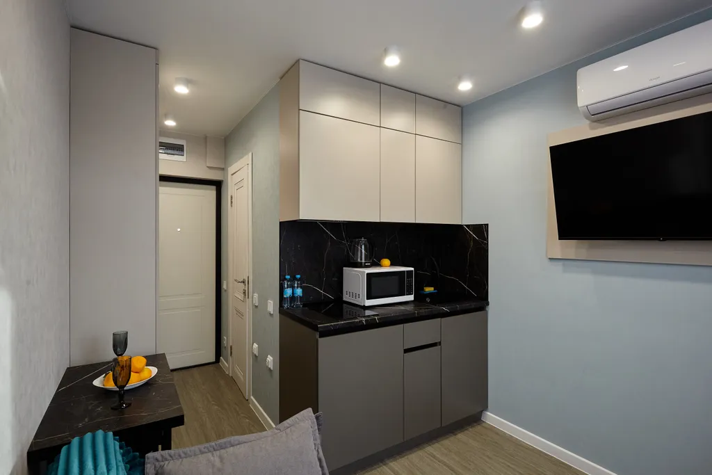 Квартира Апартаменты в ЖК Резидент с балконом — Адлер