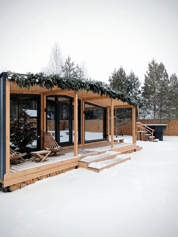 Коттедж Дом у леса с банным чаном и баней — аренда посуточно в Тюмень