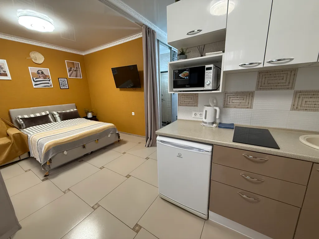 Квартира Квартира Просторная студия с закатами!!! — Сириус