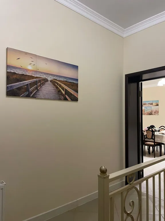 Просторная дача у моря для семейного отдыха