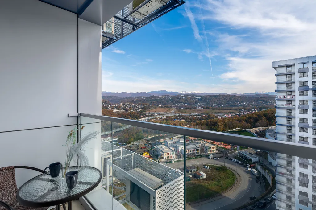 С видом на горы