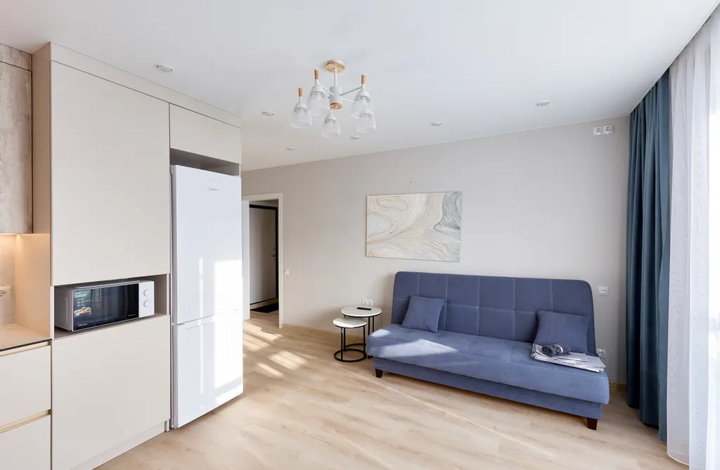 Уютная 1+комнатная квартира в новом ЖК Ботаники