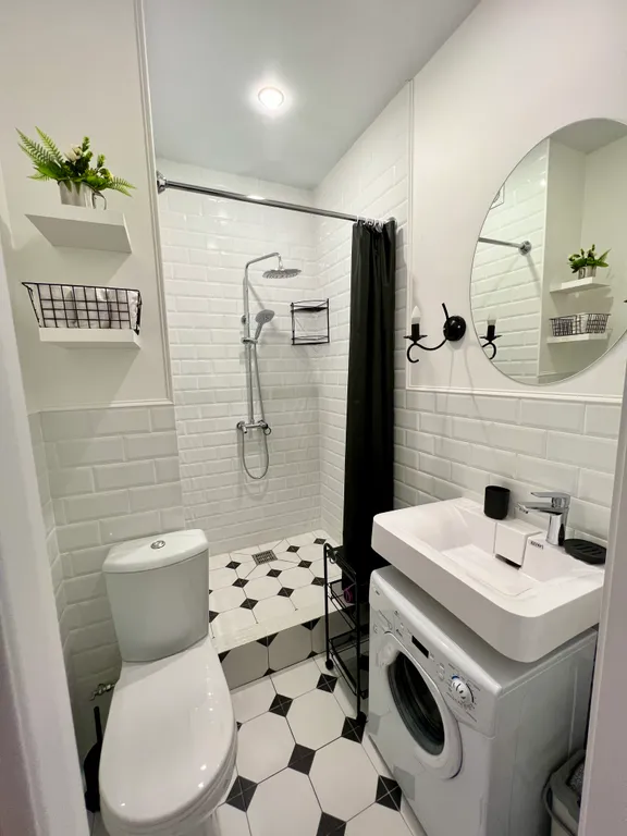 Квартира Квартира Стильная студия — Геленджик