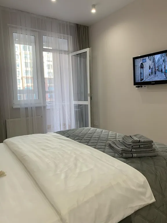 Квартира Уютная 2-комнатная квартира в ЖК Жигулина роща — Мирное