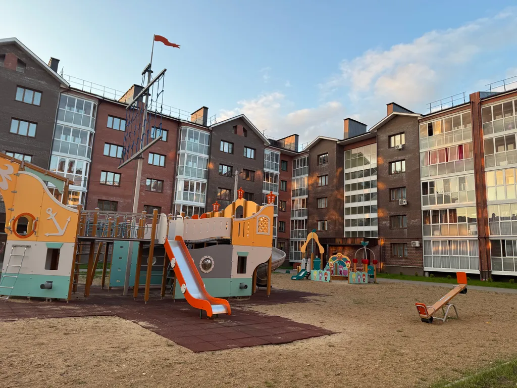 Квартира Квартира Студия с балконом для 4 гостей — Ярославль