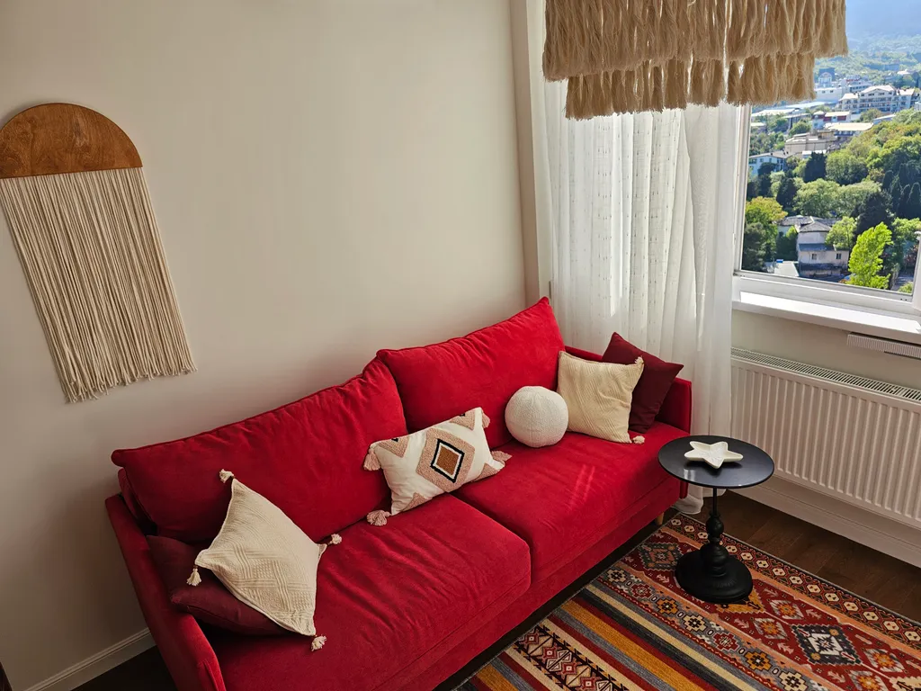 Уютная квартира с видом на горы