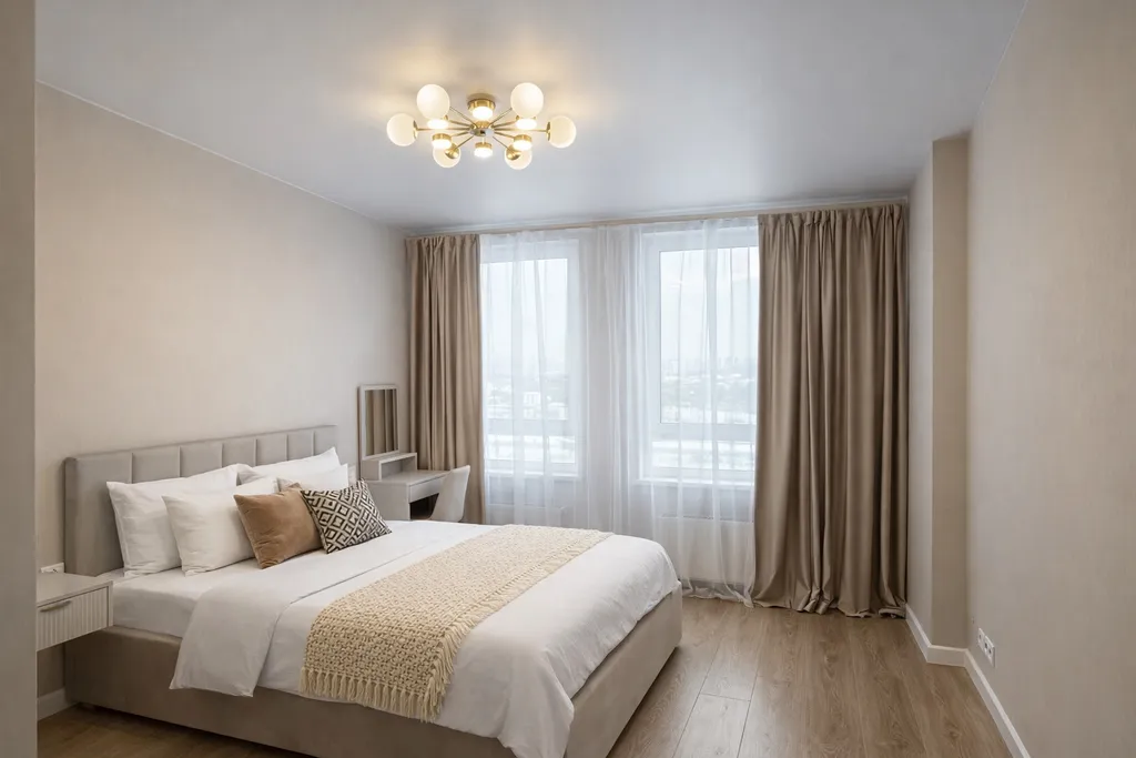 Продуманная 2-х комнатная квартира с ванной — аренда посуточно в Коммунарка