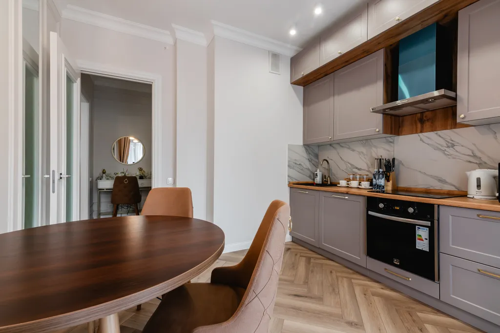 Квартира Open line amir, 2 комнаты с видом на сад — Алматы