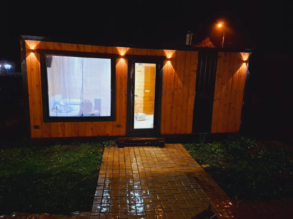 Дом 36m2 — чан, кухня, Wi-Fi