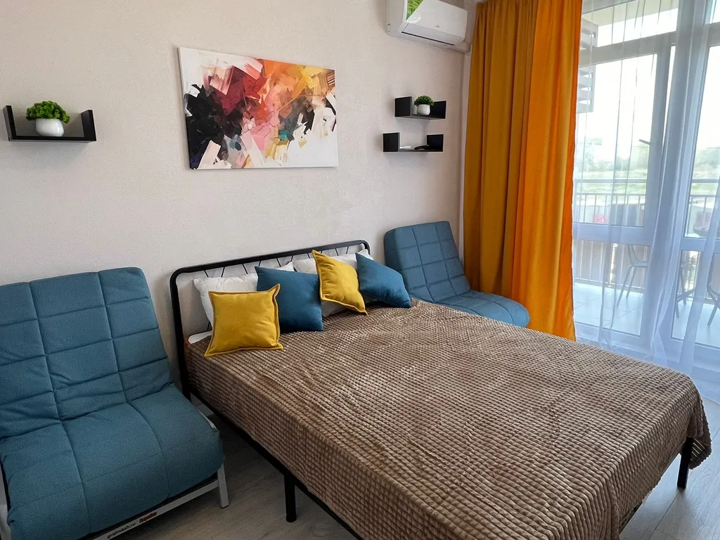 Квартира 338 Cтудия с бассейном на 4 человека — аренда посуточно в Сукко