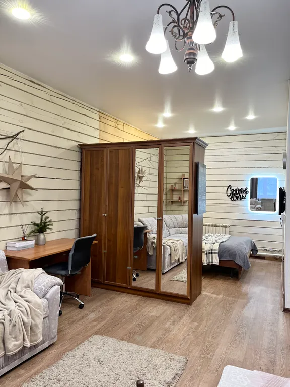 Уютный домик с баней 100'