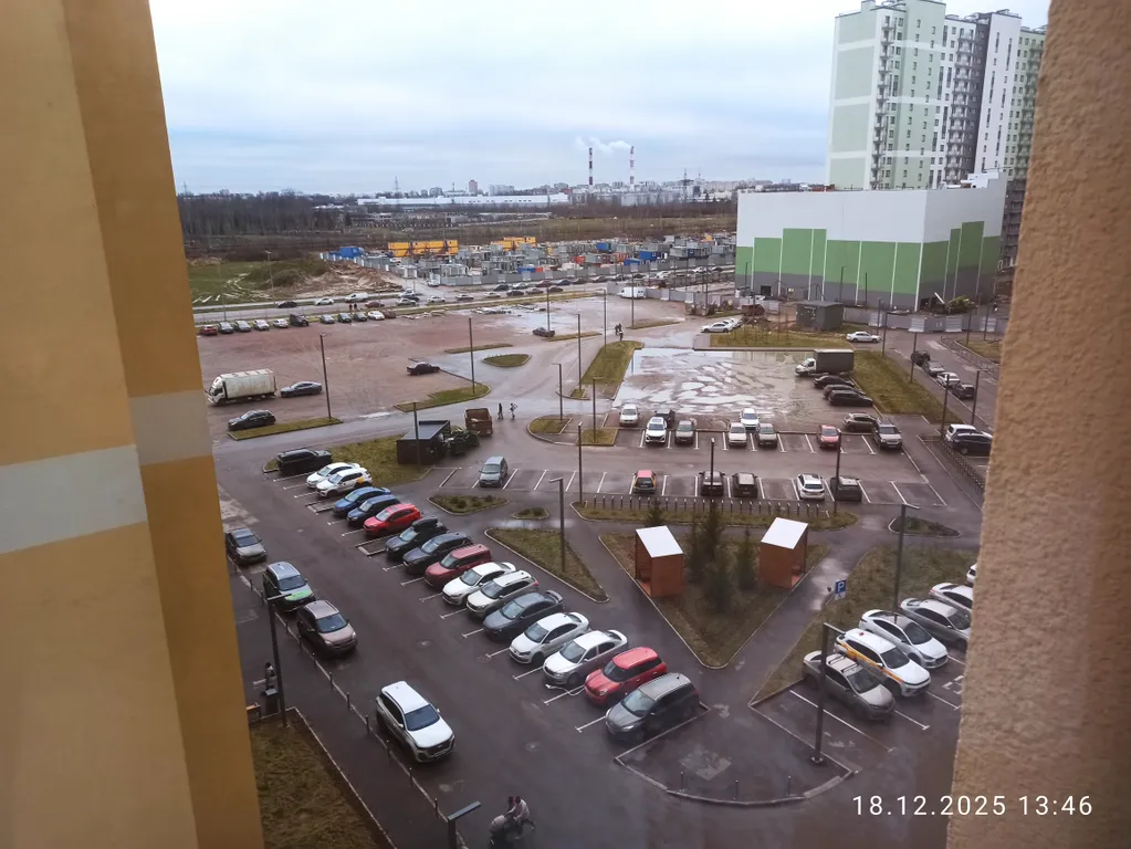 Квартира Квартира Уютная студия в новом ЖК — Санкт-Петербург