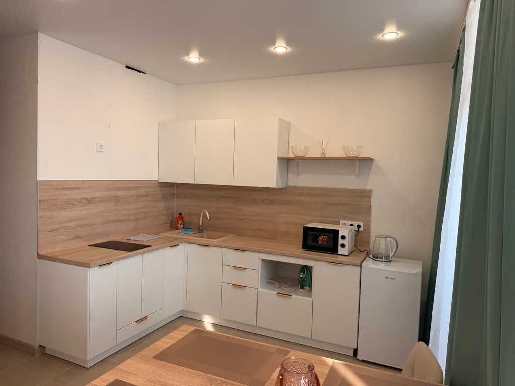 Новая квартира в новом ЖК в центре города с живописными видами из окна