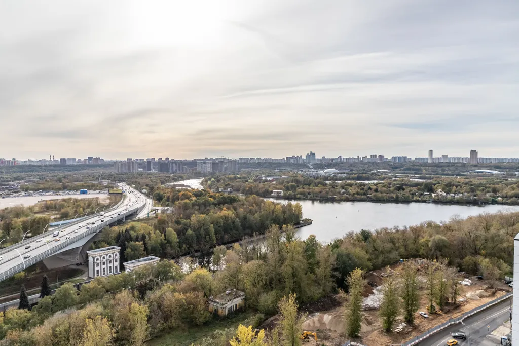 Квартира Квартира Видовая евротрешка в ЖК бизнес-класса с видом на Moscow City — Москва