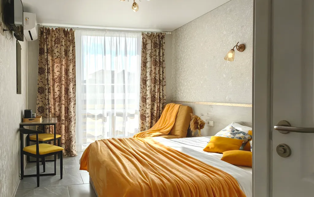 Уютный апарт плюс с балконом, отопление, беседка, парковка