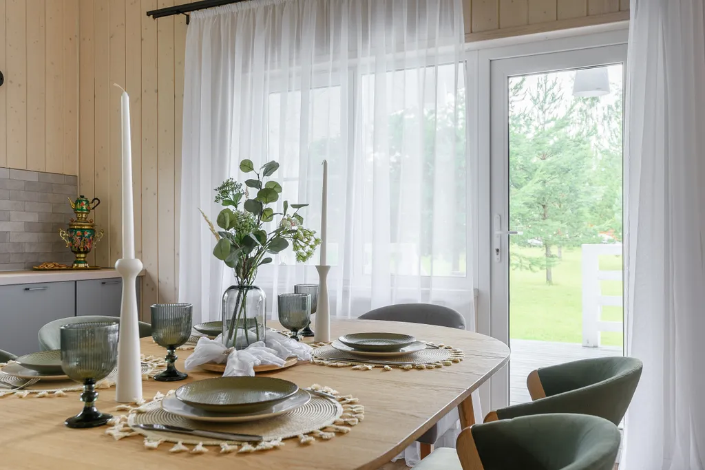 Просторный уютный эко дом на участке с соснами