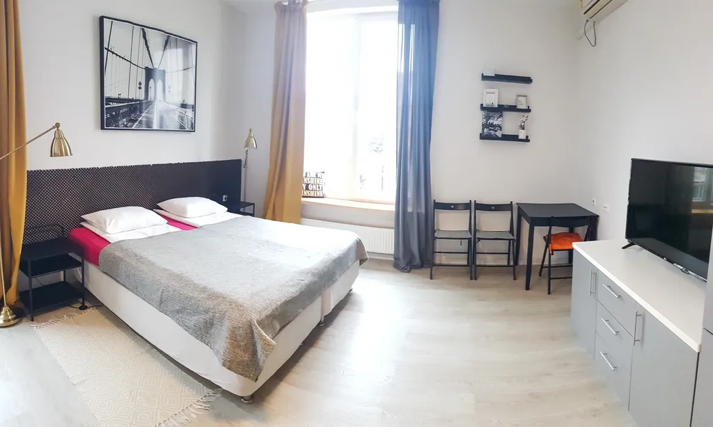 Квартира Квартира Бруклин-студия на море в резиденции СиСайд — Сириус