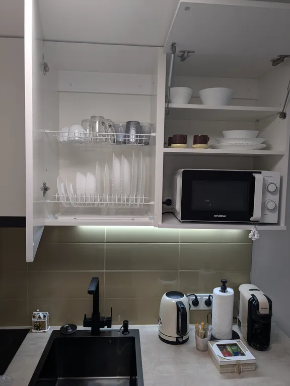 Студия в центре старого города с видом на Часовую Башню