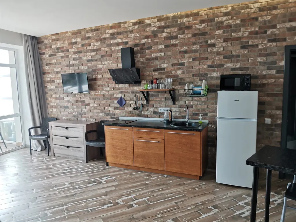 Студия с видом на море