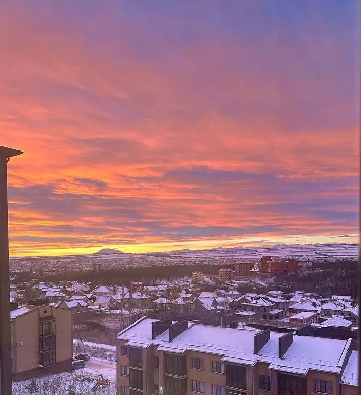 Уютная квартира c видом на предгорье