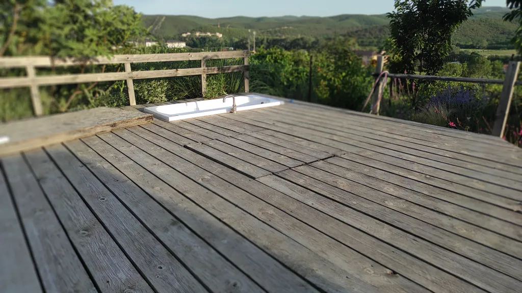 Эко-бунгало Розмарин с видом на горы и море