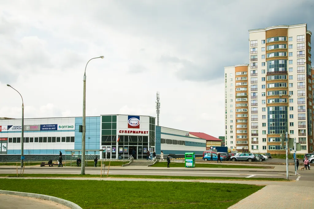 Квартира Квартира Стильная евродвушка в Лебяжьем — Минск
