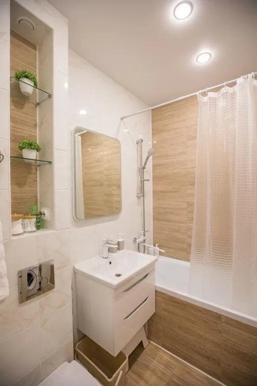 Стильная квартира напротив аквапарка Океанис и парка Швейцария