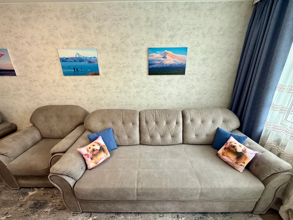 Солнечная квартира с раздельными комнатами