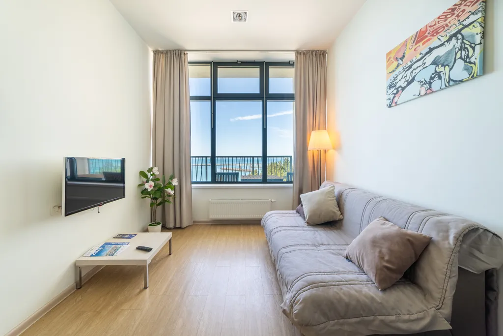 Двухкомнатные апартаменты с видом на море