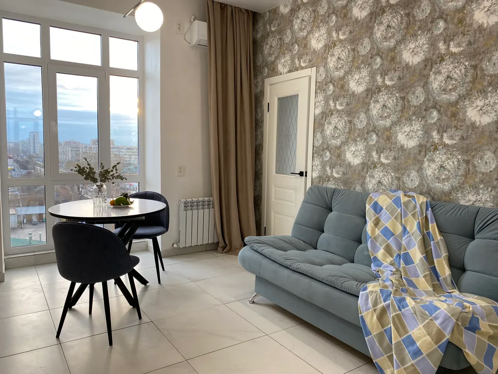 Стильная еврооднушка с видом на Волгу