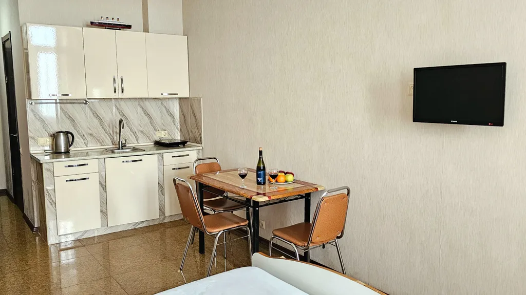 376 Студия с видом на море, красочными восходами и закатами