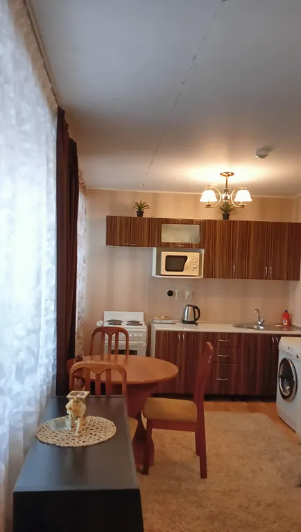 Комфортная однокомнатнатная в центре с потрясающим видом на Каму