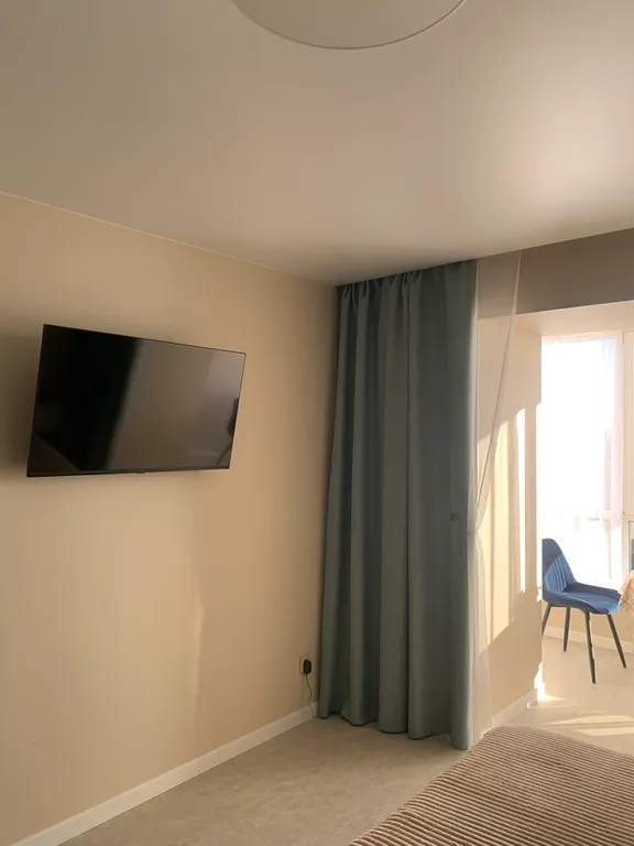 Студия в центре города с дизайнерским ремонтом