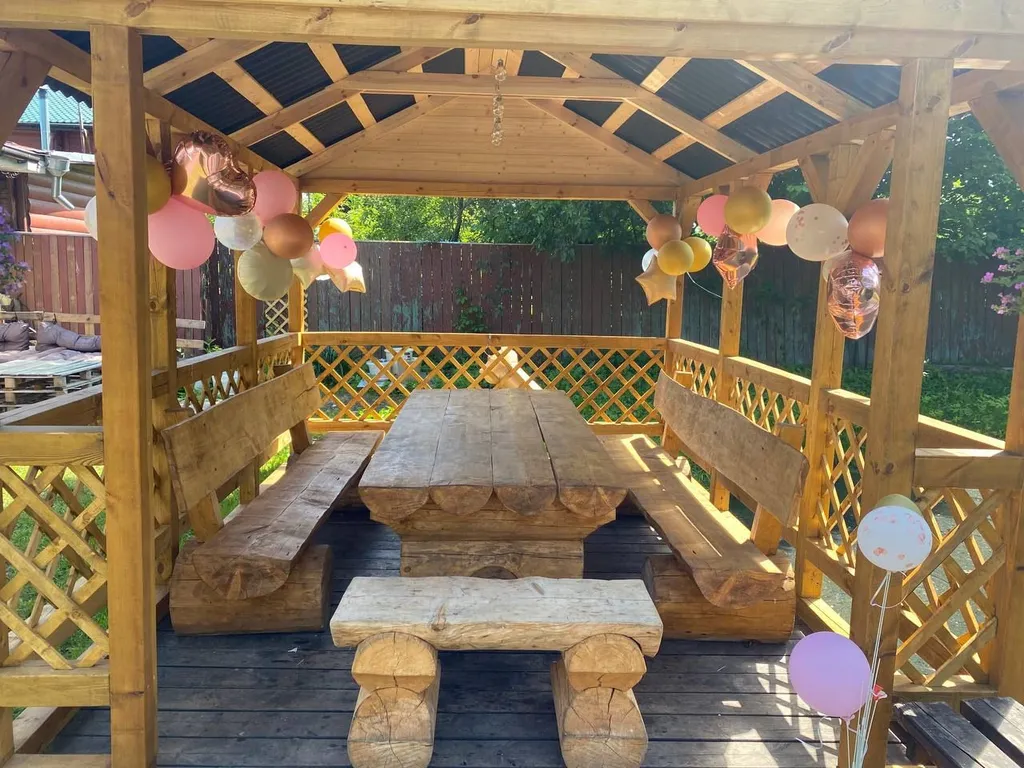 Апартаменты с видом на пруд