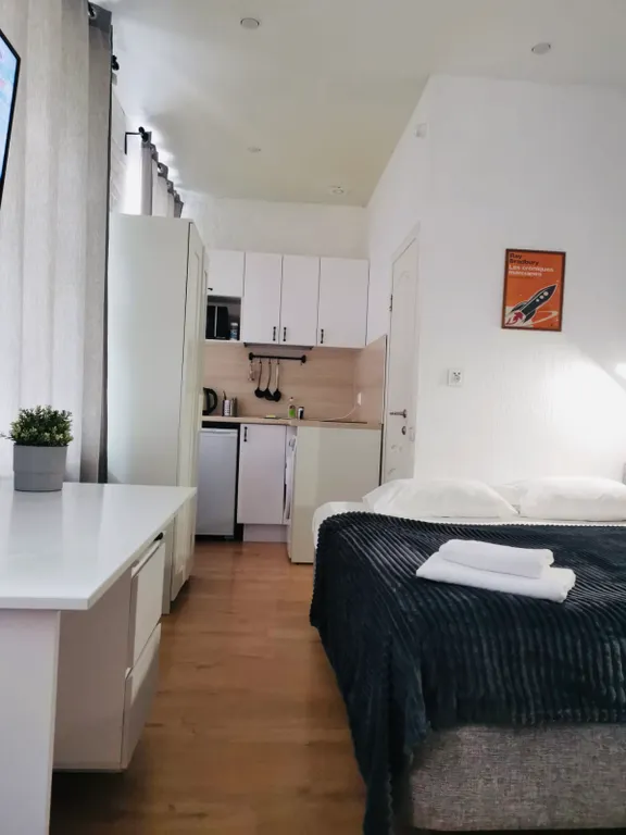 Квартира Квартира Уютная семейная студия — Санкт-Петербург