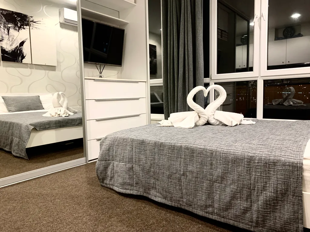 Панорамная студия на берегу моря