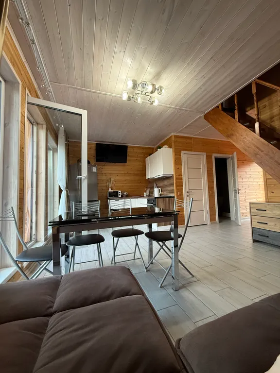 Коттедж Шерегеш, современный, уютный дом А-frаmе с панорамными окнами — Шерегеш