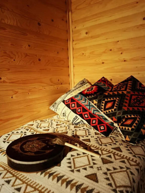 Дом 20m2 — чан, две спальни, веранда с мангалом