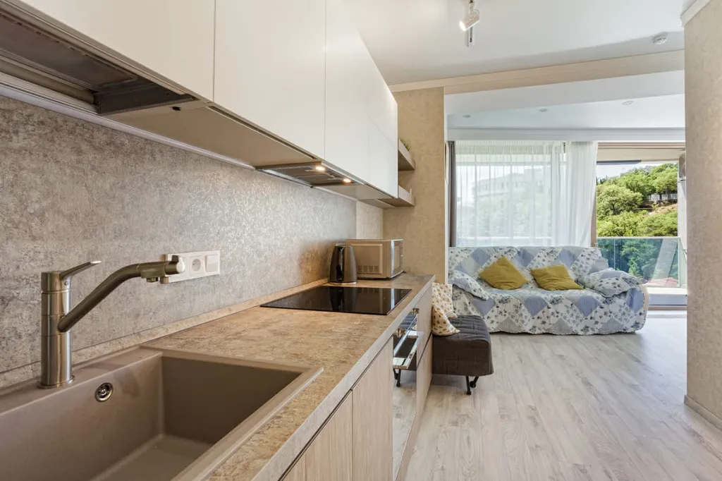 Апартамент с видом на море в ЖК Зазеркалье