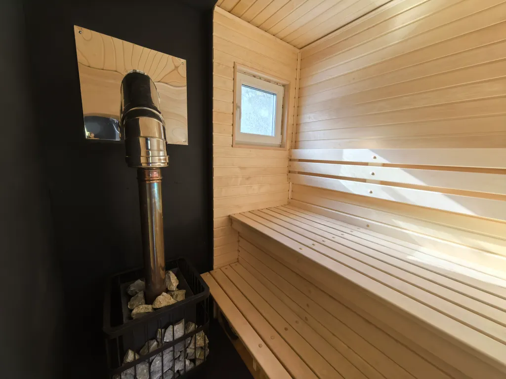 Дом с 2 спальнями и панорамным видом на лес