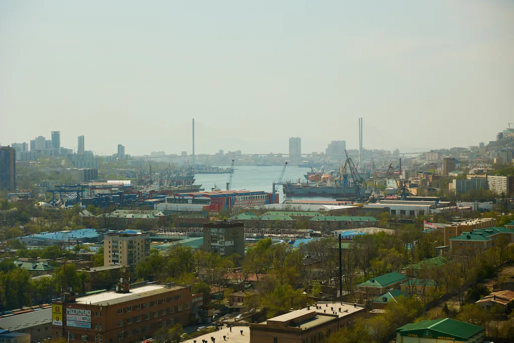 Прекрасные апартаменты с завораживающим видом в городе Владивосток