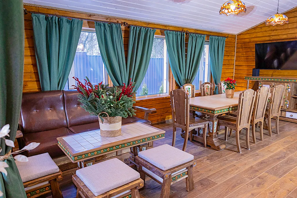 Частный дом с сауной, чаном и караоке в 5 мин от МКАД